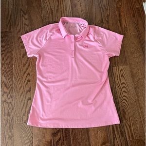 Womens Under Armour Golf shirt…Never worn!  Size Large